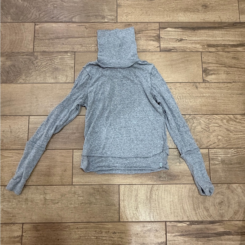 We The Free Heather Gray Knit Top